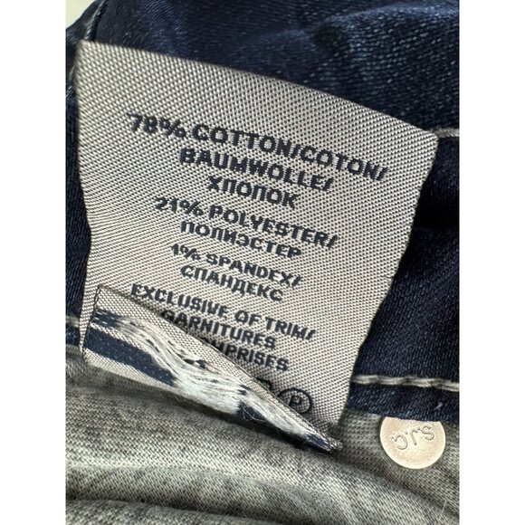 Silver Suki Jeans Women's 29X30 Bootcut Flare Leg Dark Wash Stretch Y2K - Picture 6 of 12